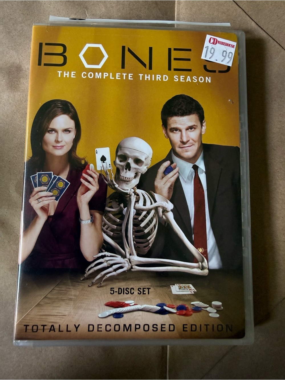 Bones DVD & Blu-Ray Sets Season 2 3 4 and 5 - $6 each